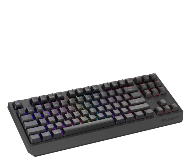 Genesis THOR 230 TKL WIRELESS US CZARNA RGB MECHANICZNA OUTEMU NKG-2106 - 1351046 - zdjęcie 2